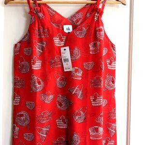 NWT Cabi Nantucket Cami XS